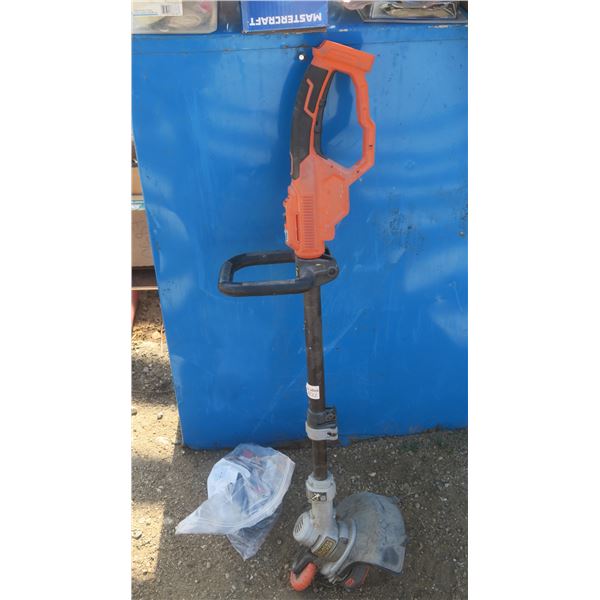 20V lithium weedeater with acc.