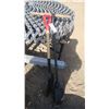 Image 1 : Misc. set post hole hand digger, thin shovel
