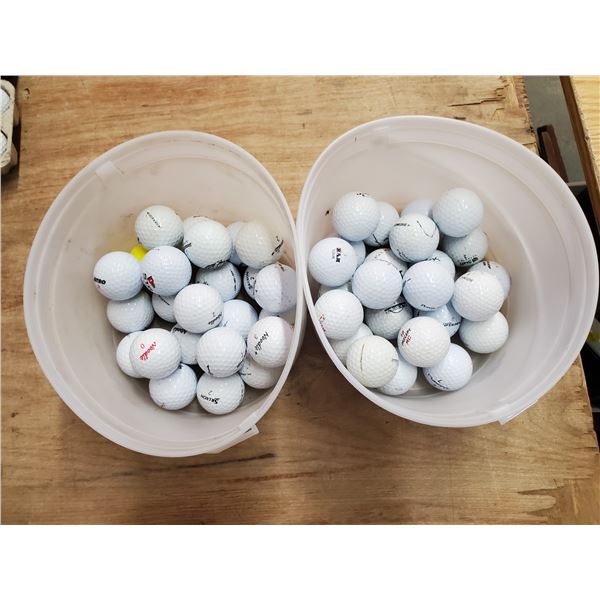 4 dozen (48) golf balls - Bridgestone, Noodle, Srixon, assorted