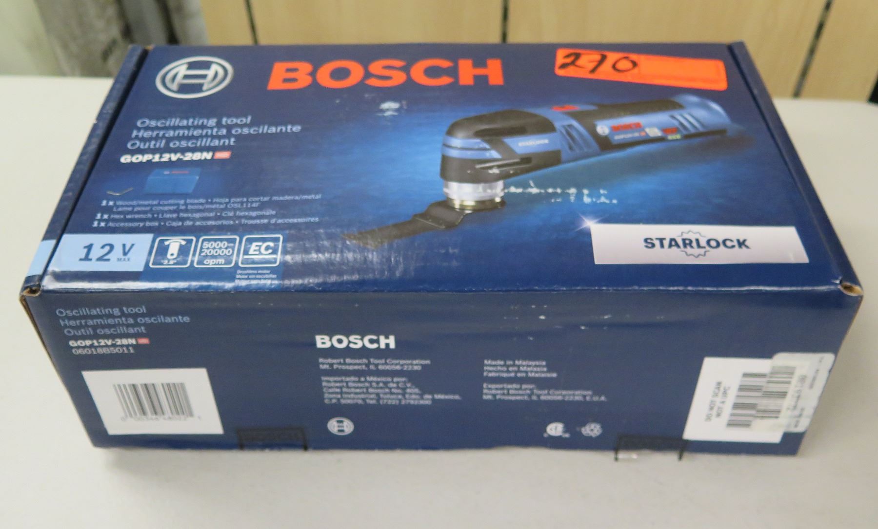 Bosch Oscillating Tool GOP12V-28N New in Box