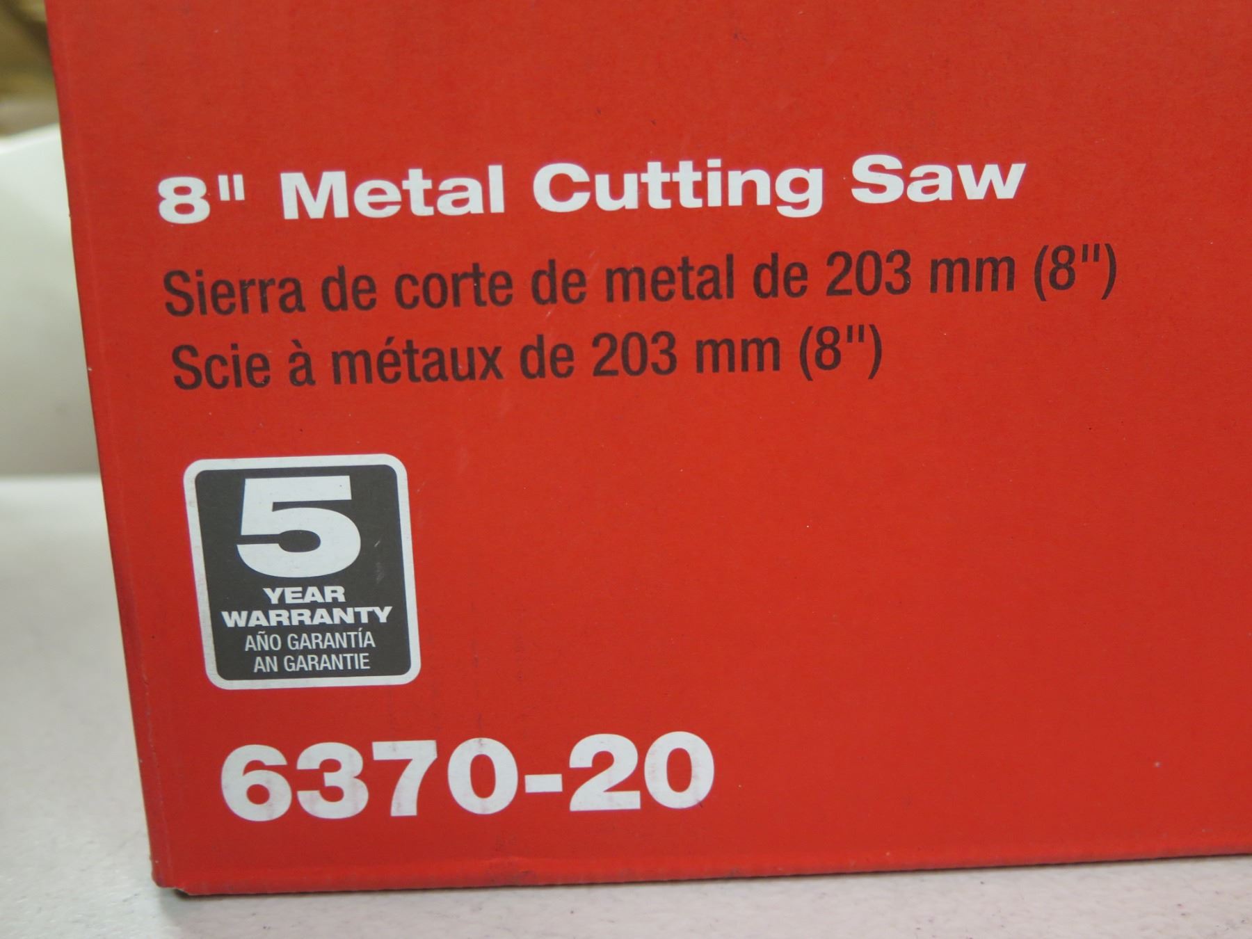 Milwaukee 8 Metal Cutting Saw 6370 20 New In Box Oahu Auctions milwaukee-8-metal-cutting-saw-6370-20-new-in-box-oahu-auctions