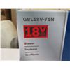 Image 3 : Bosch 18V Blower GBL18V-71N New in Box