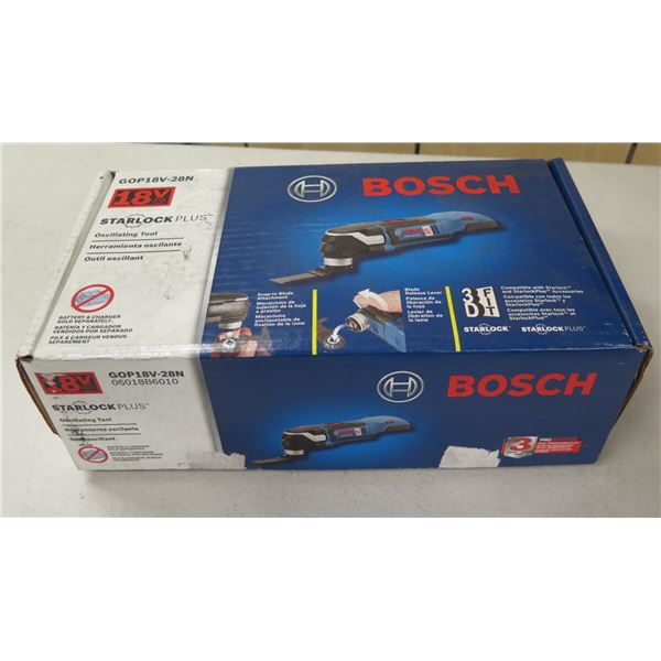 Bosch Starlock Plus Oscillating Tool GOP18V-28N New in Box