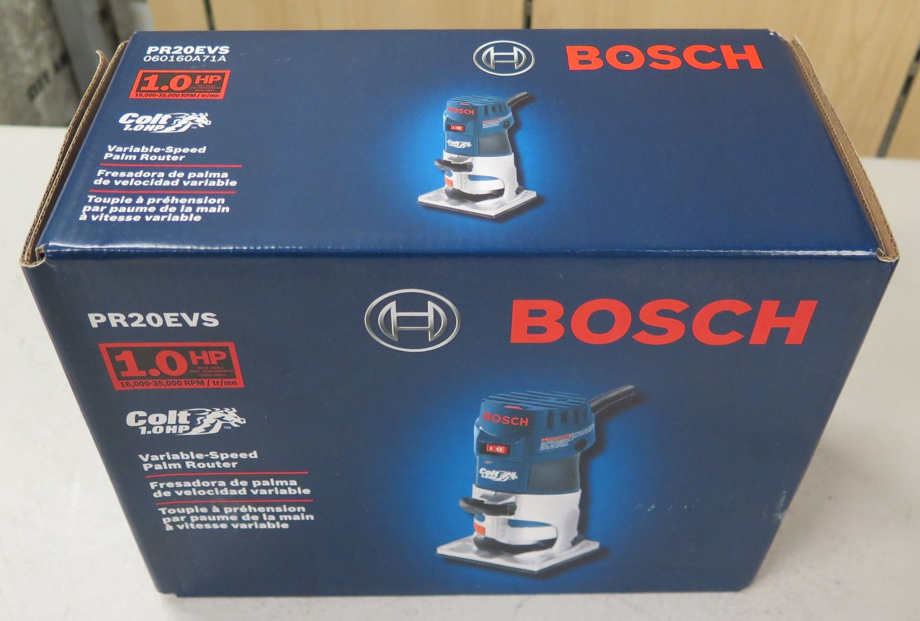Bosch Variable Speed Palm Router PR20EVS New in Box