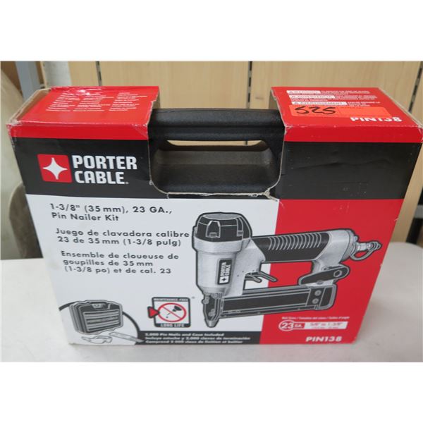 Porter Cable 1-3/8" 23GA Pin Nailer Kit PIN138 New in Box