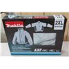 Image 1 : Makita Cordless Fan Jacket Size 2XL DFJ201Z2XL New in Box