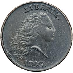 1793 S-4 R3+ Chain AMERICA with Periods VF35.