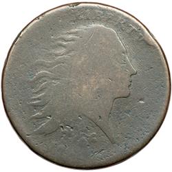 1793 NC-2 R8+ (Unique) Strawberry Leaf Wreath Cent w