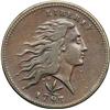 Image 1 : 1793 S-8 R3 Wreath Cent VF25+.