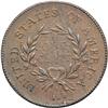 Image 2 : 1793 S-11b R4 Wreath Cent with Lettered Edge and Dou