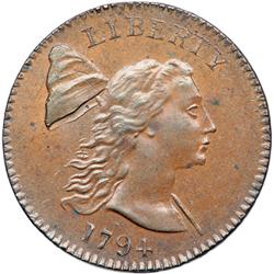 1794 S-18b R4 Head of 1793 with Edge of 1794. PCGS