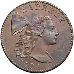 1794 S-28 R2+ PCGS MS63 BR