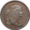 Image 1 : 1796 S-114 R5 Draped Bust AU50.