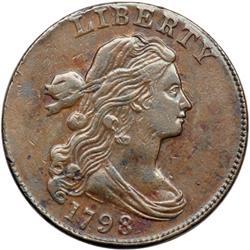 1798 S-168 R3 Style II Hair with Small 8 VF35.
