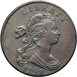 1798 S-170 R3 Style II Hair with Small 8 VF30.