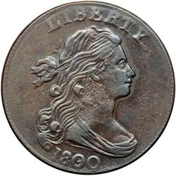 1800/179 S-195 R5 Overdate 1800 over 179 with Style