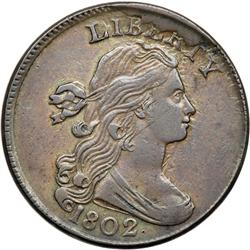 1802 S-234 R3 The Dripping Paint variety. VF35.