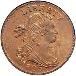 1803 S-245 R3 NGC graded MS65 Brown.