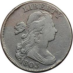 1803 S-246 R3 Mumps Obverse VG10+.