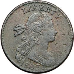 1803 S-247 R3 Mumps Obverse VG8.