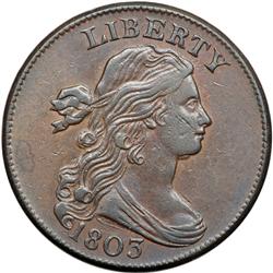 1803 S-248 R4+ Mumps Obverse VF30.