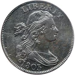 1803 S-264 R4+ Large Date with Small Fraction VF25.