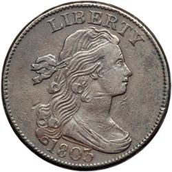 1803 S-265 R4 Large Date and Fraction VF25.