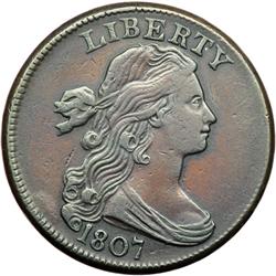 1807 S-276 R1 Large Fraction VF20.