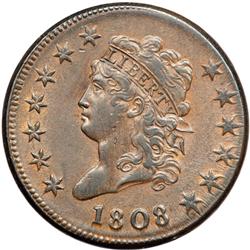 1808 S-279 R1 AU50+.