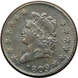 1809 S-280 R2 PCGS MS63 BN