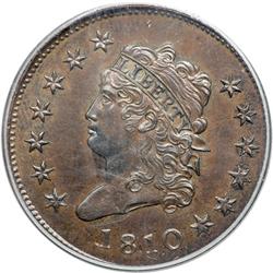 1810 S-284 R3 PCGS graded MS65 Brown.