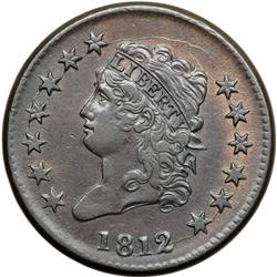 1812 S-291 R2+ Small Date EF40.