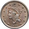 Image 1 : 1840 N-3 R1 PCGS graded MS66 Brown.