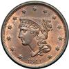 Image 1 : 1841 N-3 R2 PCGS graded MS64 Red & Brown.