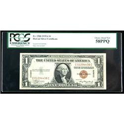 1935-A, $1 World War II Emergency Notes. . Hawaii. PCGS