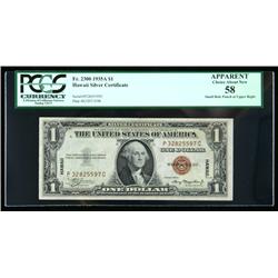 1935-A, $1 World War II Emergency Notes. Hawaii. Two Co