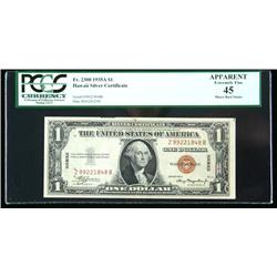 1935-A, $1 World War II Emergency Note. Hawaii.