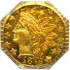 Image 1 : 1876 Quarter Dollar Octagonal Indian. BG-799 PCGS MS64