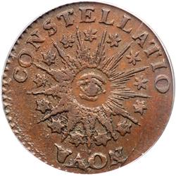 1785 Nova Constellatio with Pointed Rays Crosby 3-B R-1