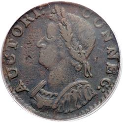 1786 Connecticut Miller 5.4-G Rarity-2 PCGS graded