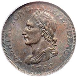 1783 Washington UNITY Cent Breen-1188 PCGS MS64 BR