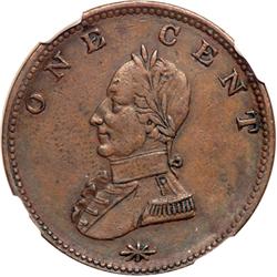 (1815-1820) Washington Double-Head Cent Breen-1204