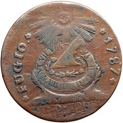 1787 Fugio Cent Newman 13-X Rarity-2