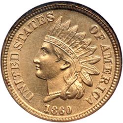 1863 Indian Head 1C NGC MS65