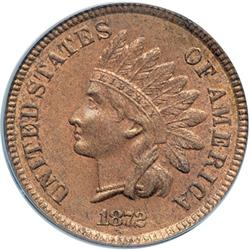 1872 Indian Head 1C