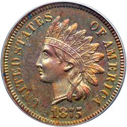 1875 Indian Head 1C