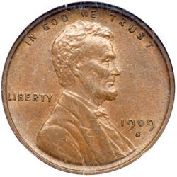 1909-S Lincoln 1C. VDB NGC AU55