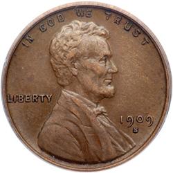 1909-S Lincoln 1C. VDB PCGS EF45