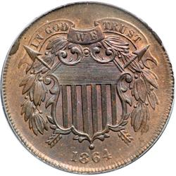1864 2C. Lg Motto