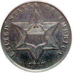 1867 Silver 3C